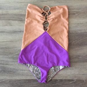 Acacia strapless  One Piece